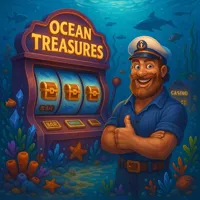 Ocean Treasures underwater themed slot game